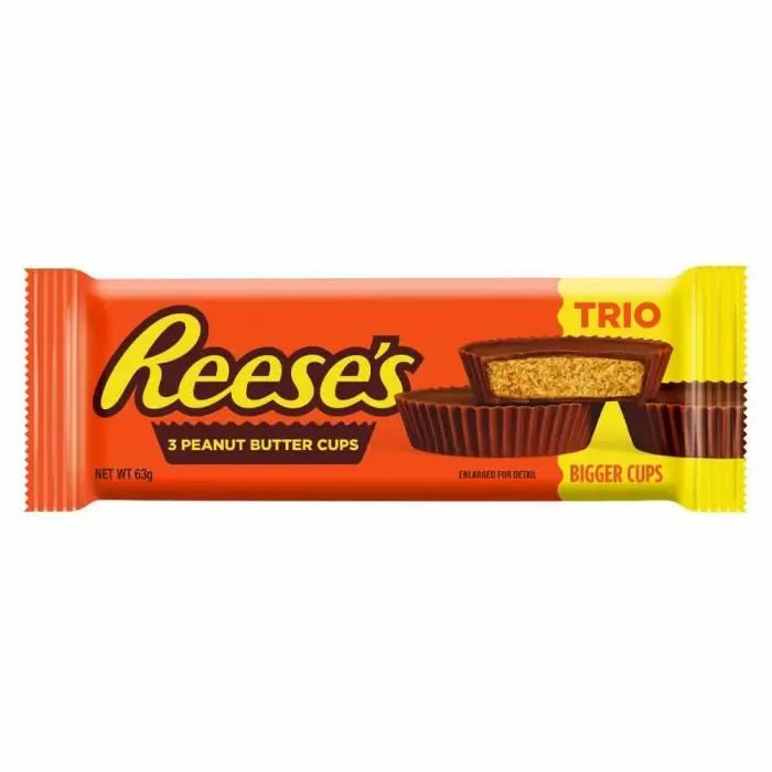 Reese's Peanut Butter Cups Trio 63g - Jessica's Sweets