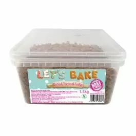 Let's Bake & Decorate Mini Caramel Fudge 1.5kg - Jessica's Sweets
