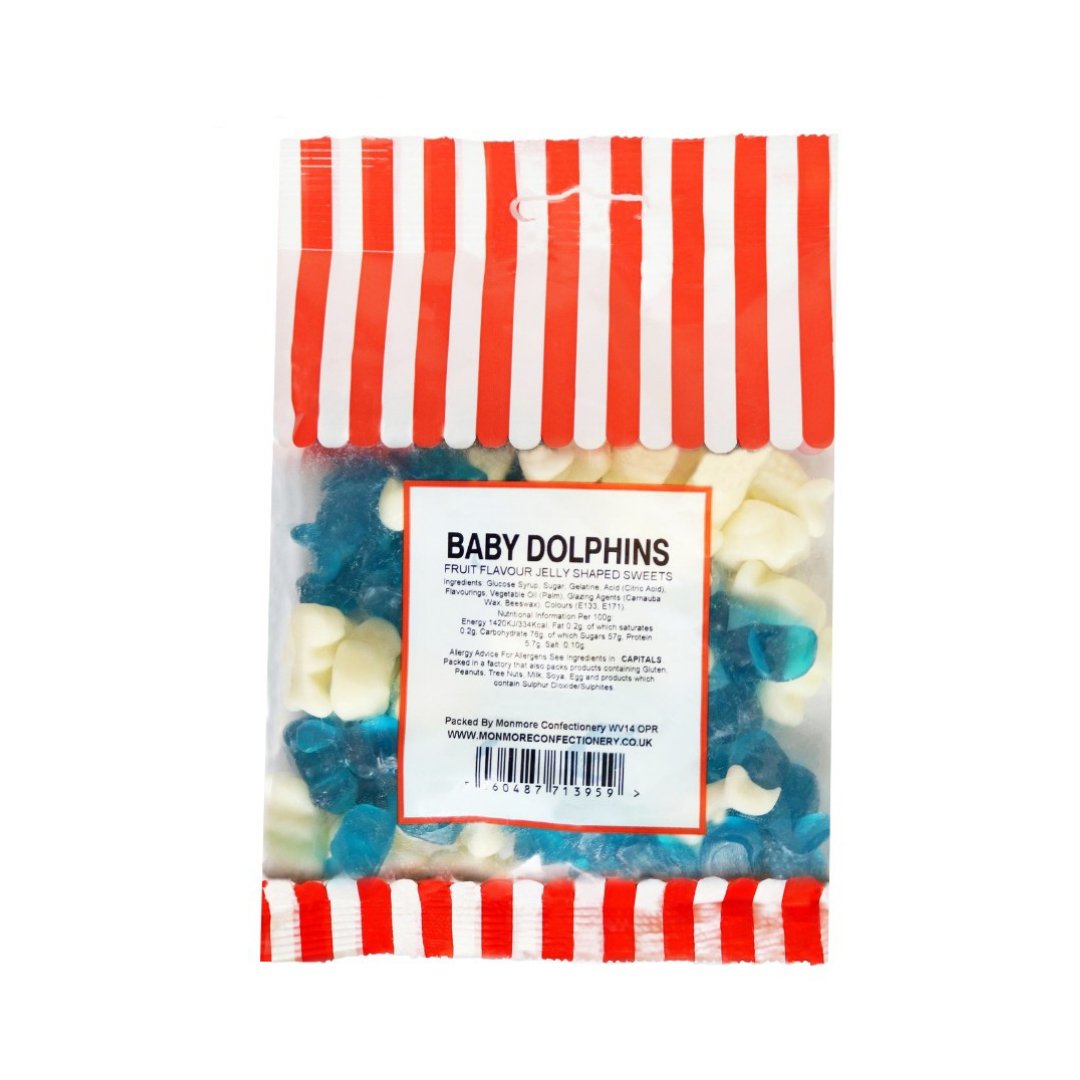 Baby Dolphins 140g - Jessica's Sweets