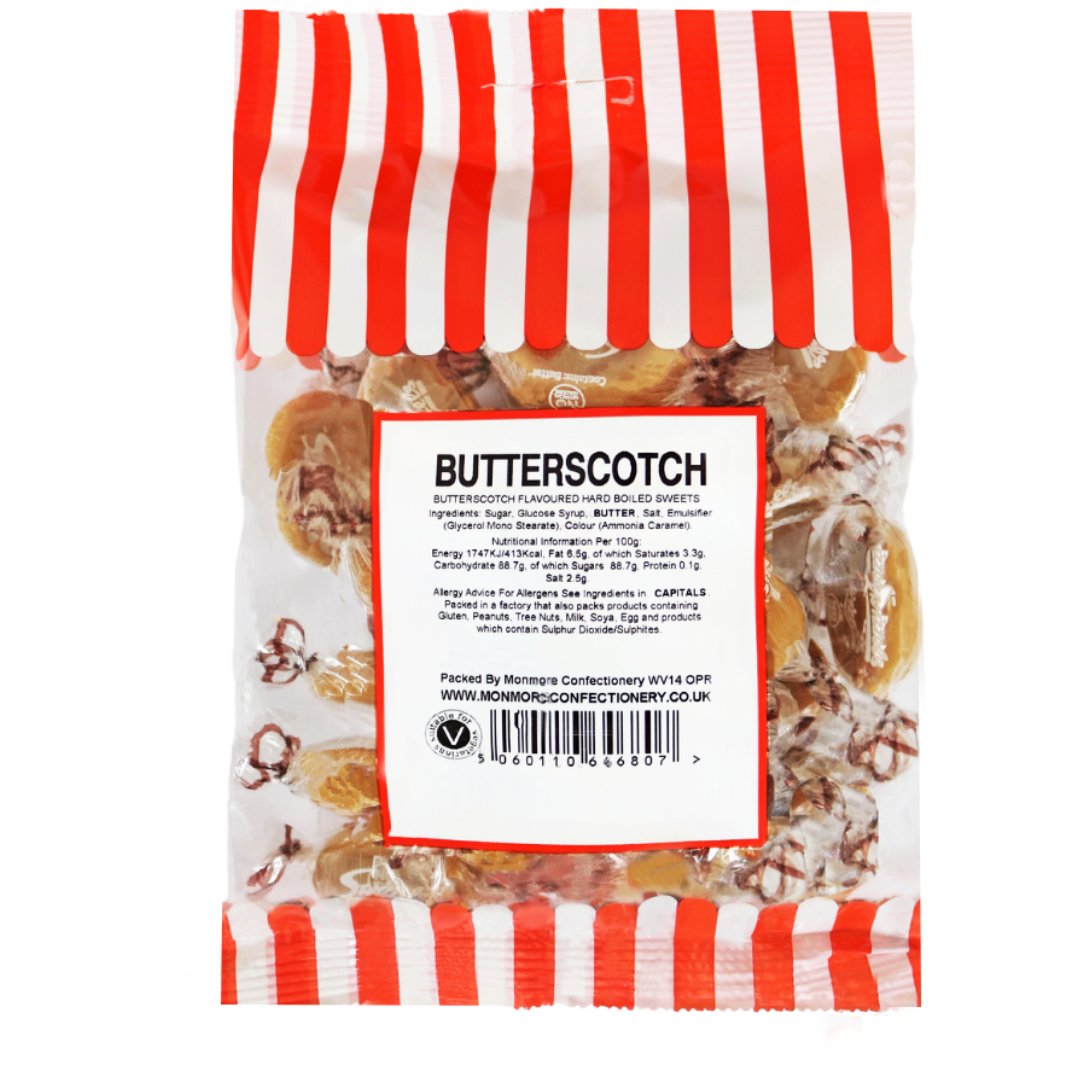 BUTTERSCOTCH 140G - Jessica's Sweets