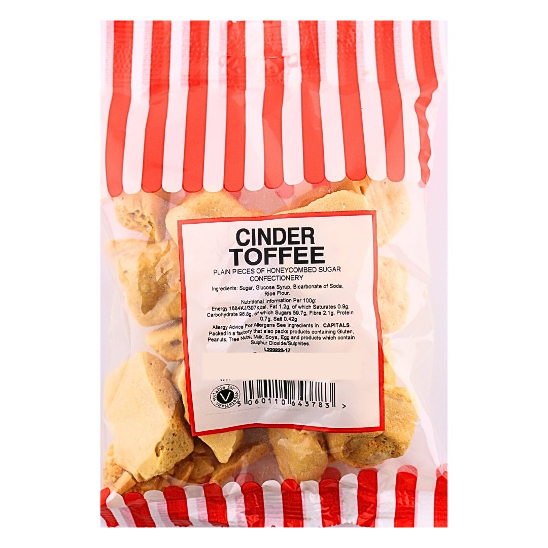 CINDER TOFFEE 100G - Jessica's Sweets