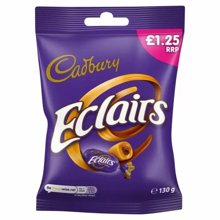 Cadburys Chocolate Eclairs - Jessica's Sweets
