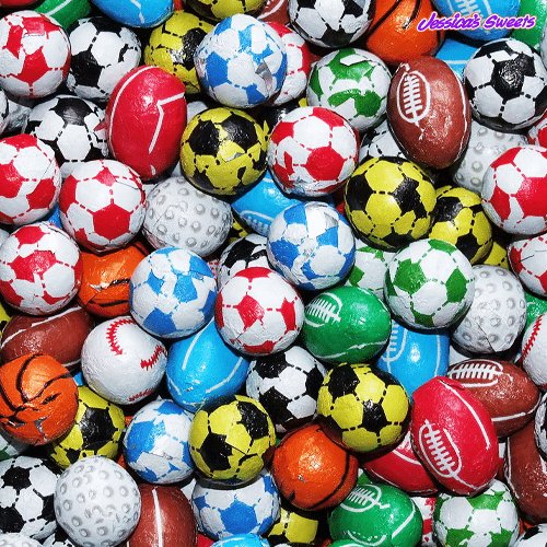Chocolate Sports Balls - Jessica's Sweets