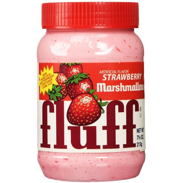 Marshmallow Fluff Strawberry Tub 213g - Jessica's Sweets