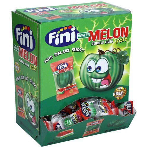 Fini Watermelon Gum 200 Count - Jessica's Sweets