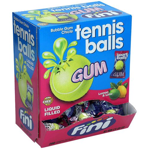 Fini Tennis Ball Gum 200 Count - Jessica's Sweets