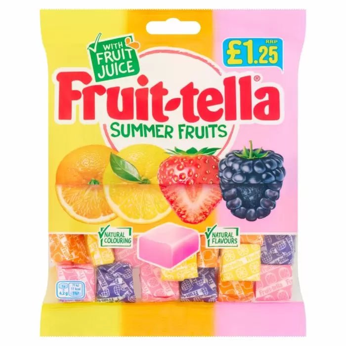 Fruitella Summer Fruits 135G - Jessica's Sweets