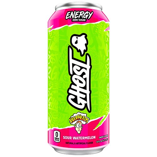 Ghost Warheads Sour Watermelon 473ml - Jessica's Sweets