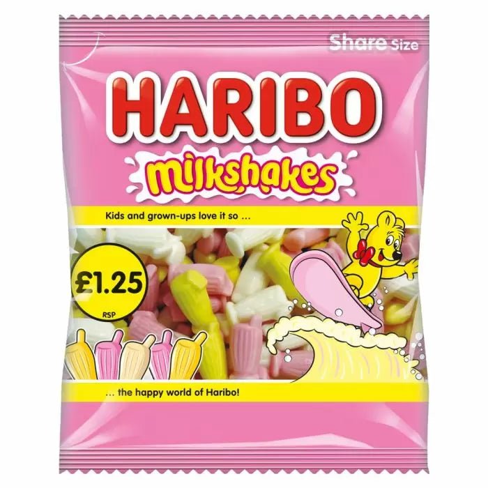 Haribo Milkshakes 140G - Jessica's Sweets