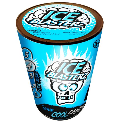 Ice Blasterz Super Sour Cool Candy 48g - Jessica's Sweets