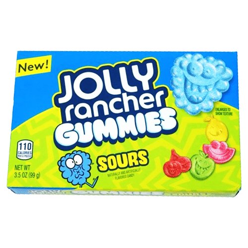 Jolly Rancher Sour Gummies Theatre Box - Jessica's Sweets
