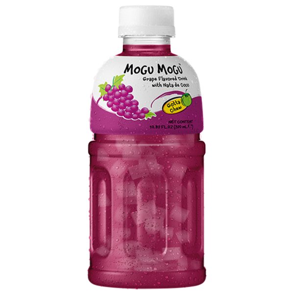 Mogu Mogu Grape 320ml - Jessica's Sweets