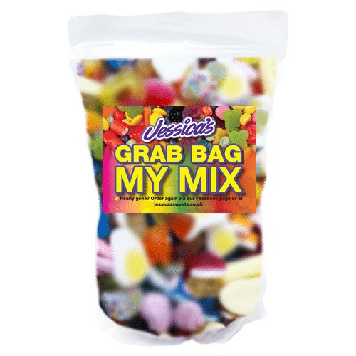 Mystery Grab Bag 1kg - Jessica's Sweets