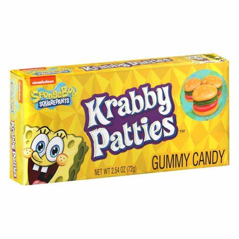 Krabby Patties Gummy Candy 72g - Jessica's Sweets