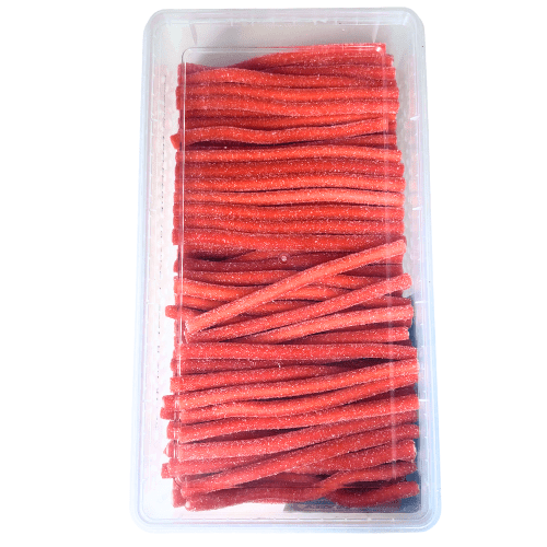 Vidal Fizzy Strawberry Pencils Tub 200 Pieces