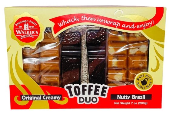 Walkers Toffee Duo Hammer Pack 200g - Jessica's Sweets