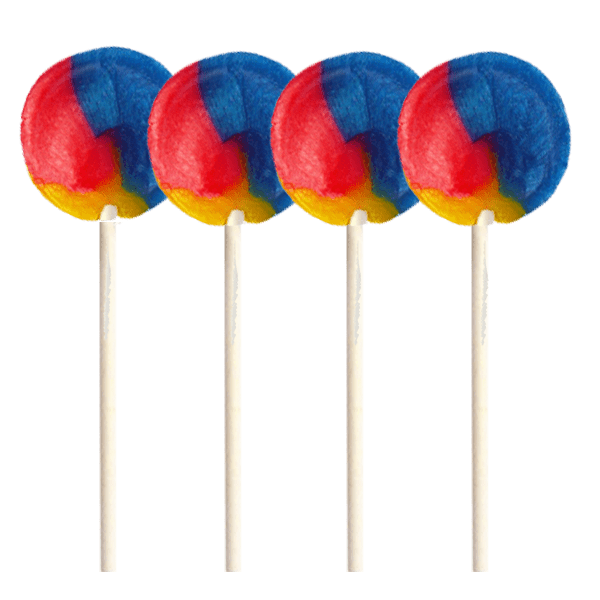 Dobsons Tutti Frutti Mega Lollies x4 - Jessica's Sweets