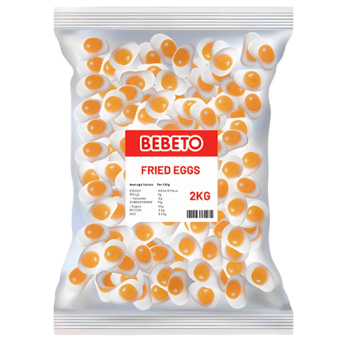 Bebeto Fried Eggs 2kg - Jessica's Sweets