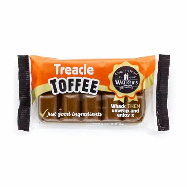 Walkers Treacle Toffee Bar 100G - Jessica's Sweets
