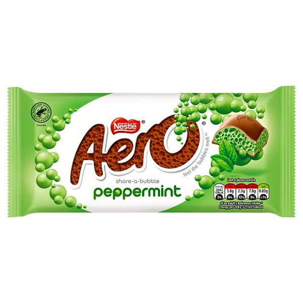 Aero Mint Bar 100g - Jessica's Sweets