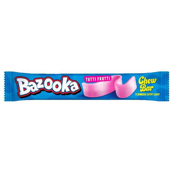Bazooka Chew Bar Tutti Frutti 