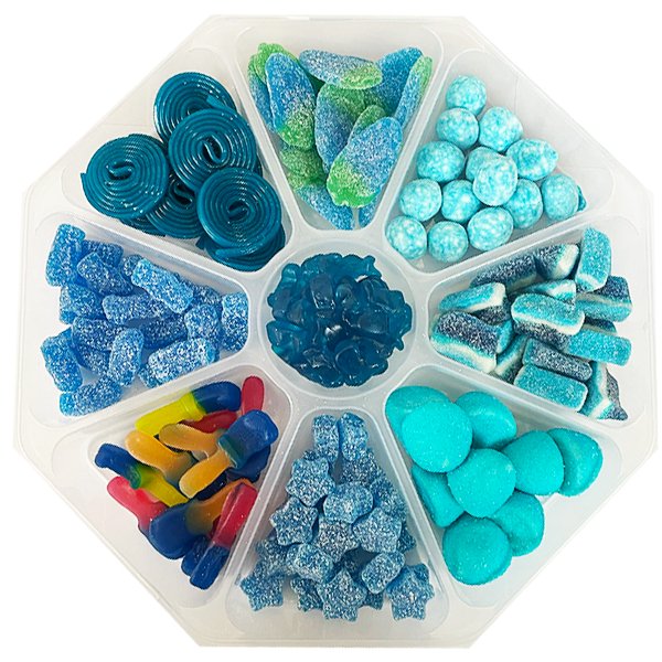 Blue Sweets Pick 'n' Mix Platter - Jessica's Sweets