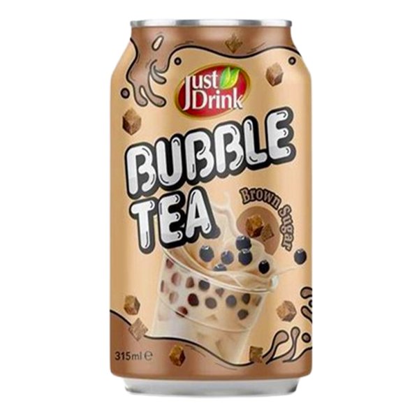 Just Drink Bubble Tea Brown Sugar 315ml - Jessica's Sweets