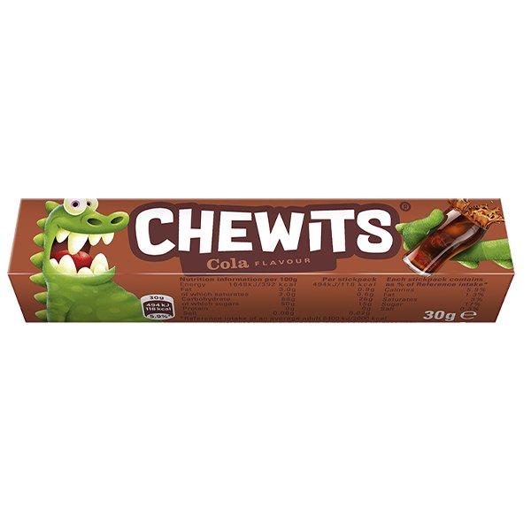 Chewits Cola 30g - Jessica's Sweets