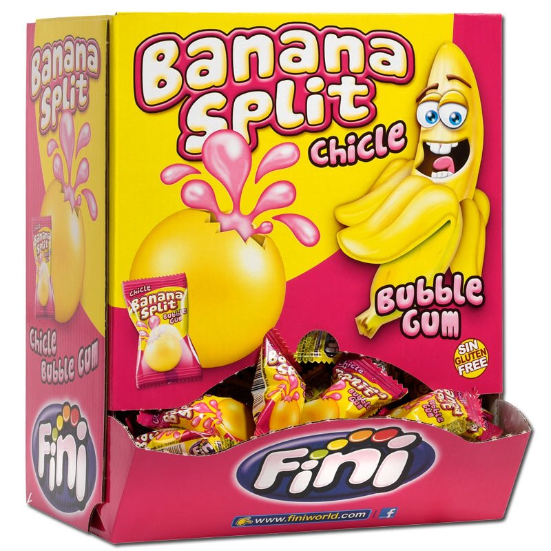 Fini Banana Split Gum 200 Count - Jessica's Sweets