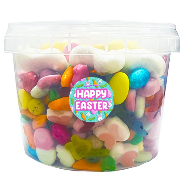 Happy Easter Mix Bucket 2kg - Jessica's Sweets