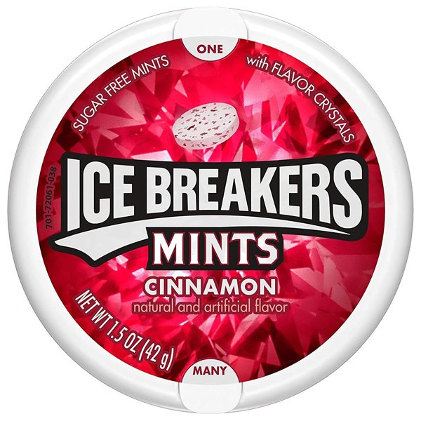 Ice Breakers Cinnamon 42g - Jessica's Sweets