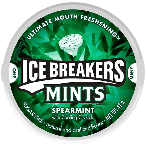 Ice Breakers Spearmint 42g - Jessica's Sweets