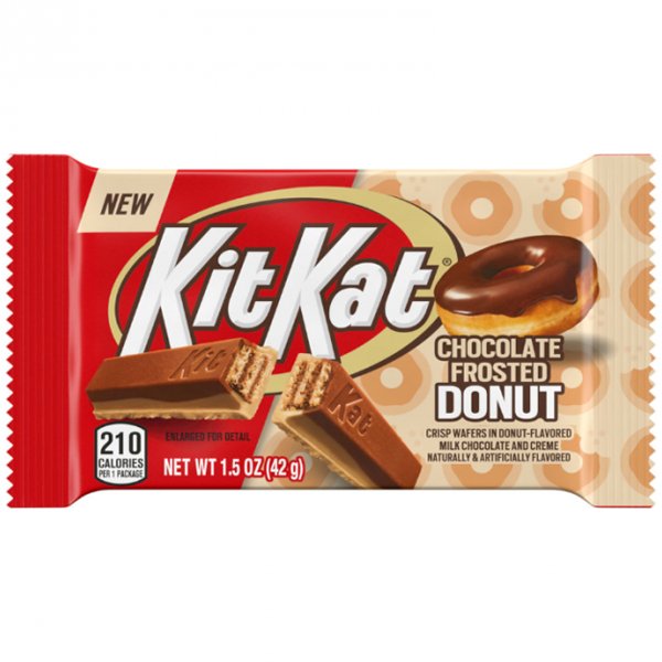 Kit Kat Chocolate Frosted Donut 42g - Jessica's Sweets