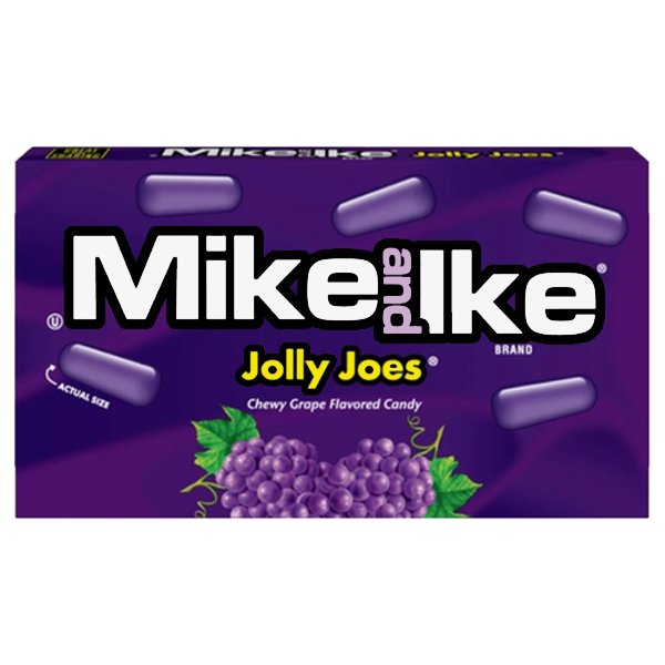 Mike & Ike Jolly Joes Theatre Box 141g - Jessica's Sweets