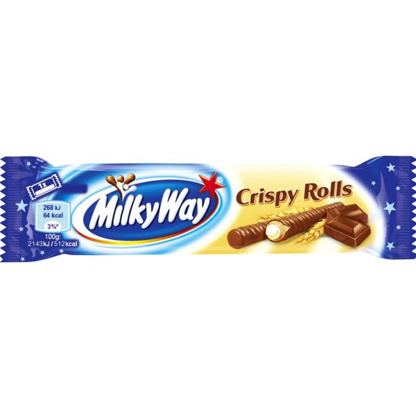 Milky Way Crispy Rolls 25g - Jessica's Sweets
