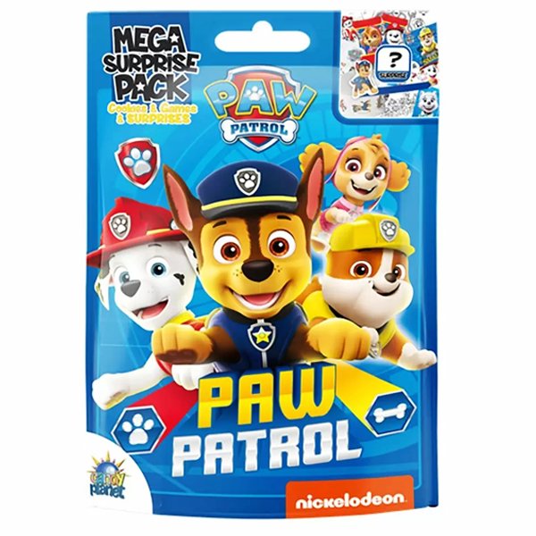 Paw Patrol Mega Surprise Pack 10g - Jessica's Sweets