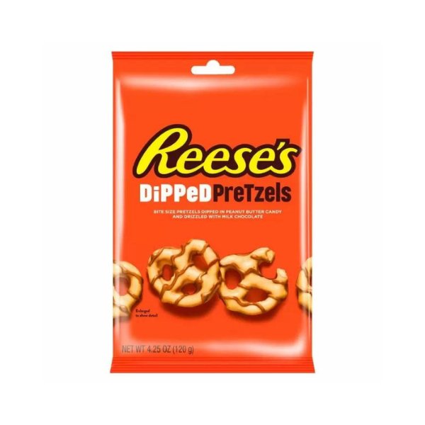 Reese's Dipped Pretzels 120g - Jessica's Sweets