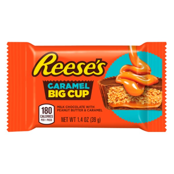 Reese's Big Cup With Caramel 39g - Jessica's Sweets