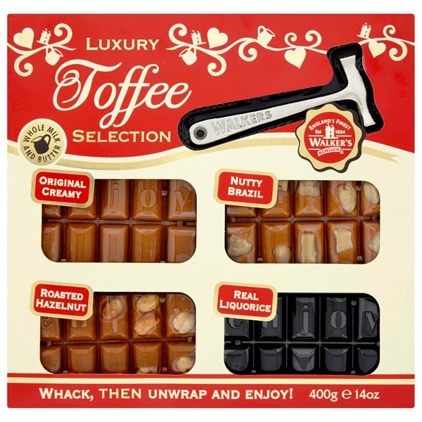 Walker's Luxury Toffee Selection 400g - Jessica's Sweets