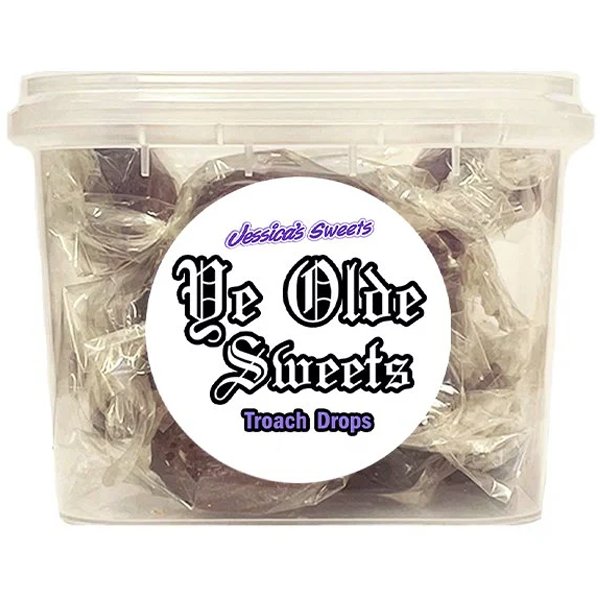 Jessica's Sweets Ye Olde Sweets Troach Drops 132g - Jessica's Sweets
