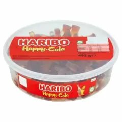 Haribo Giant Cola Bottles Tub 492g - Jessica's Sweets
