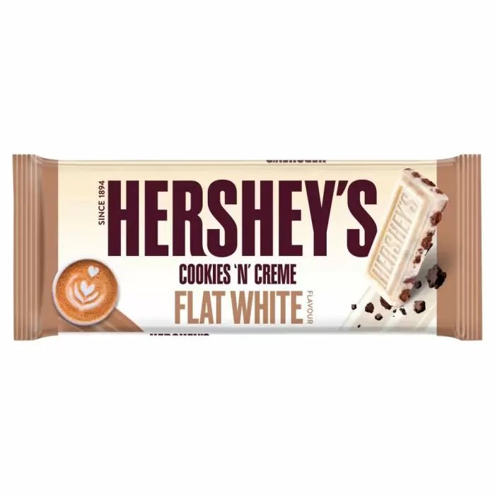 Hershey's Cookies 'N' Creme Flat White Flavour 90g - Jessica's Sweets