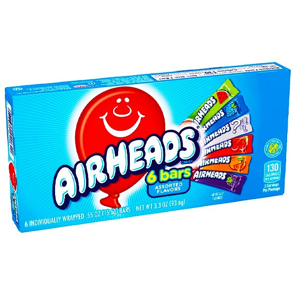 Airheads Theatre Box 93.6g - Jessica's Sweets