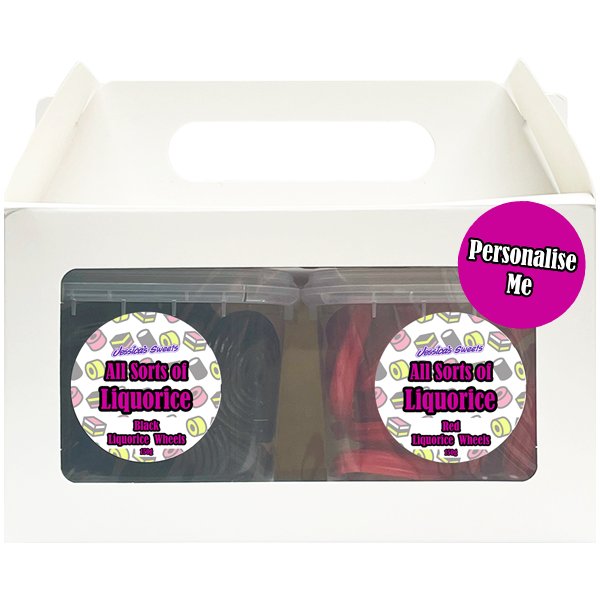 All Sorts of Liquorice Pick Your Own Gift Box - Jessica's Sweets