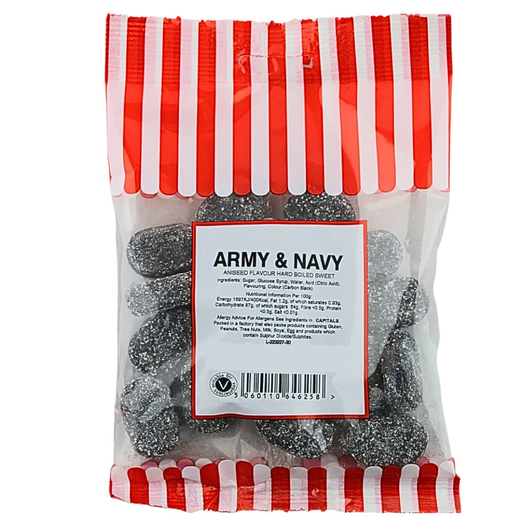 Army & Navy 140g - Jessica's Sweets