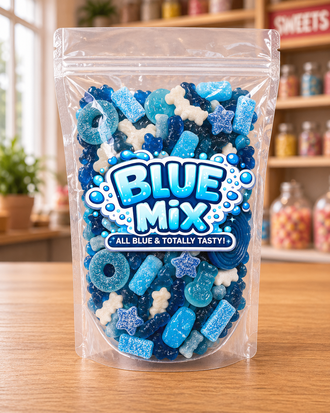 1kg Blue Mix Grab Bag