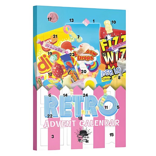 Retro Mix Advent Calendar 400g - Jessica's Sweets