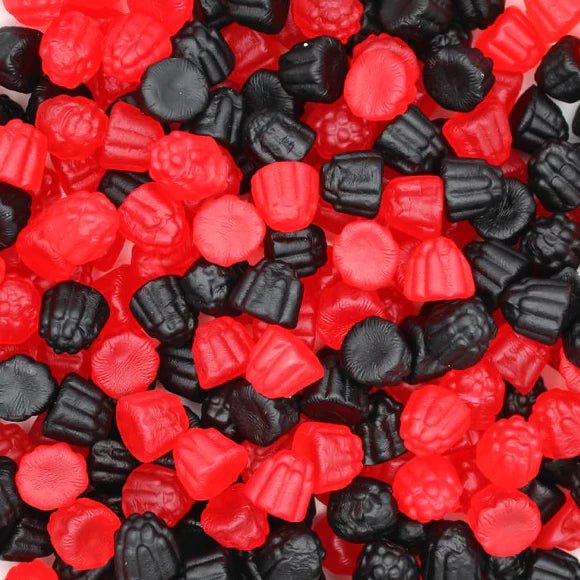 Black & Raspberry Gums - Jessica's Sweets