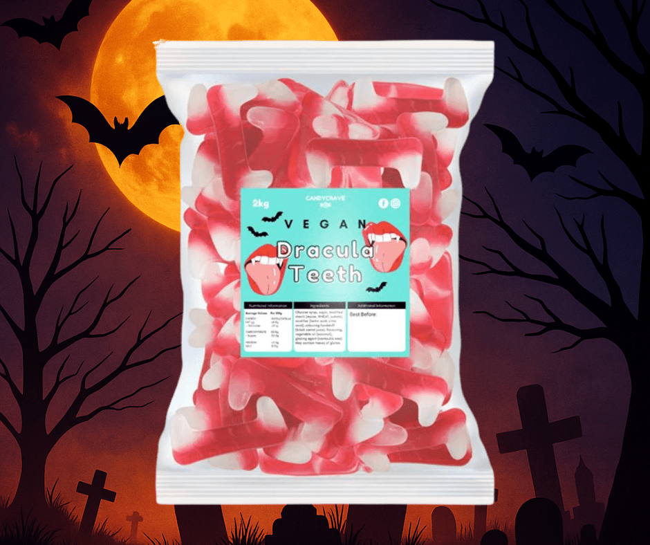 Candy Crave Vegan Dracula Teeth 2kg