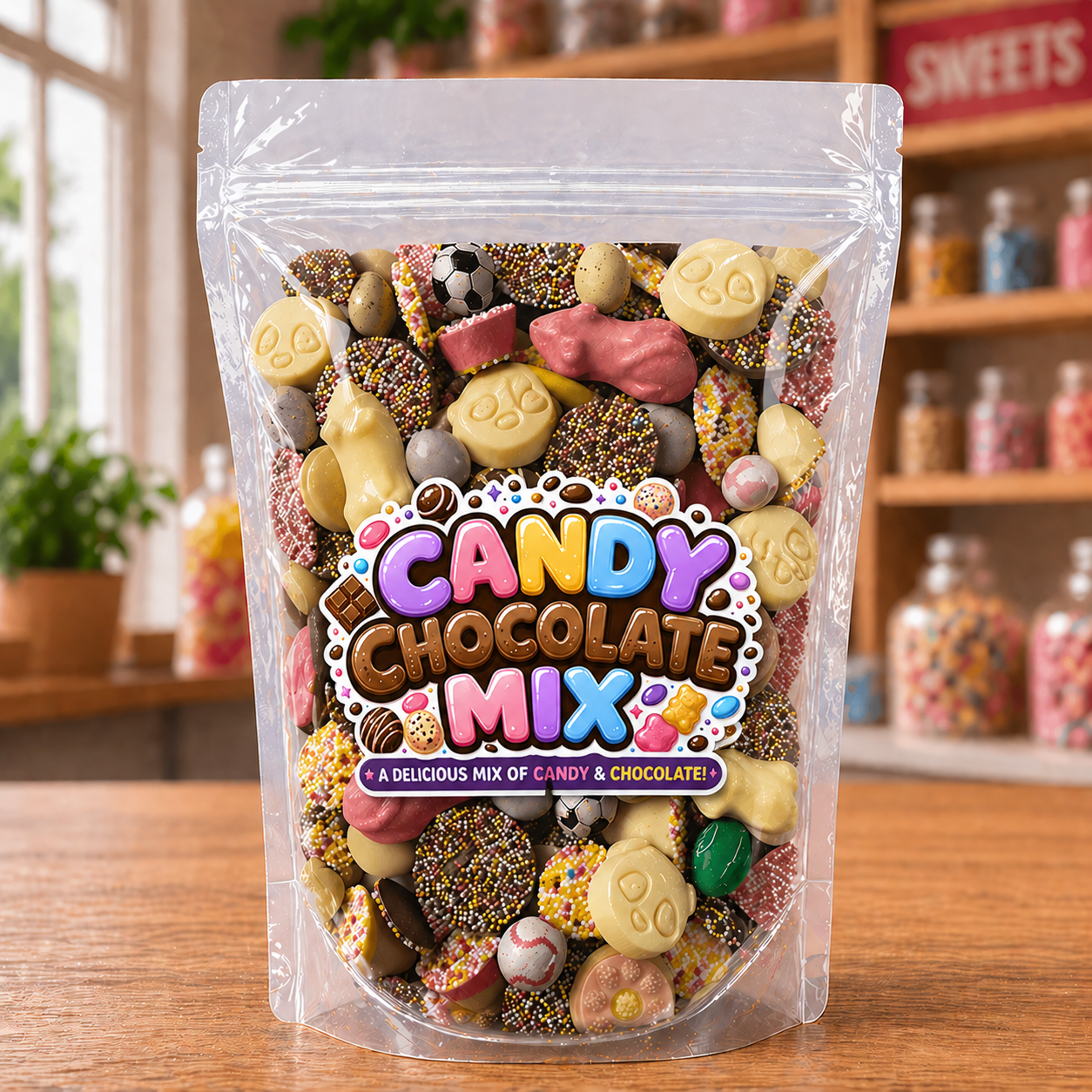 1kg Chocolate Sweets Grab Bag